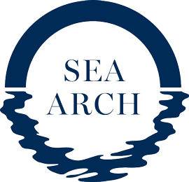 SEA ARCH logotipas, DRY DRINQS