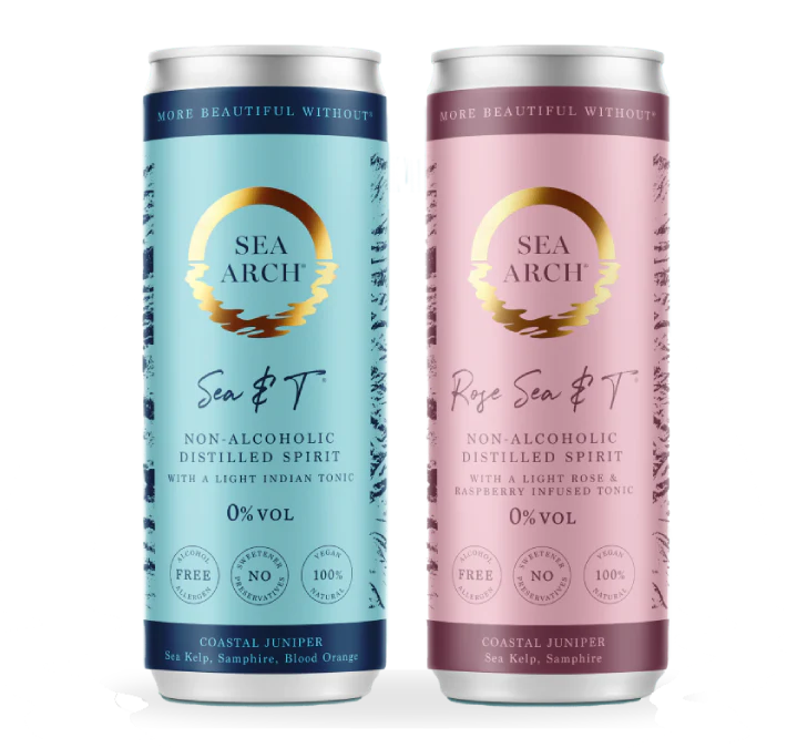 SEA ARCH nealkoholinių kokteilių MIX rinkinys 12x0,25 L