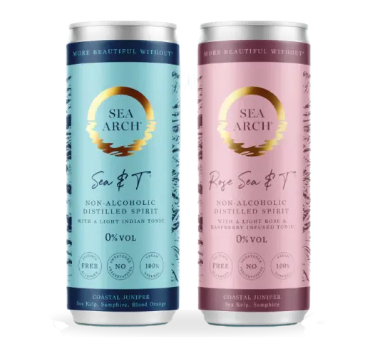 SEA ARCH nealkoholinių kokteilių MIX rinkinys 6x0,25 L